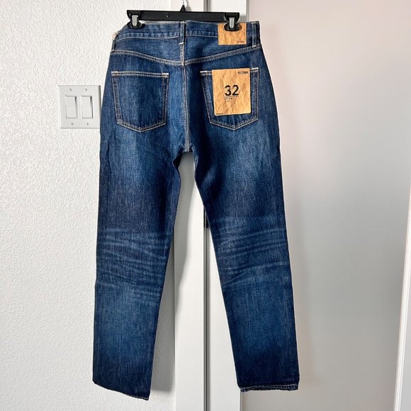 $295 NWT RE/DONE MEN'S 1 YEAR WEAR 60s SLIM JEANS SZ 32 - Picture 3 of 5